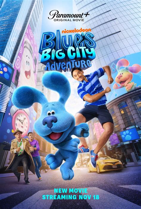 Blues clues movie - Oct 4, 2022 ... Who stars in new Blue's Clue's movie Blue's Big City Adventure? · Joshua Dela Cruz as Josh · Traci Paige Johnson as Blue · Steve Bu...